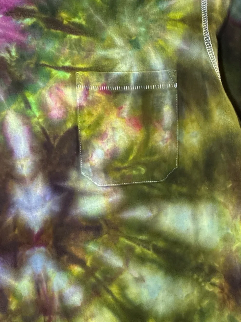Goodfellow & Co Multicolor Tie-Dyed Crewneck - Picture 5 of 6